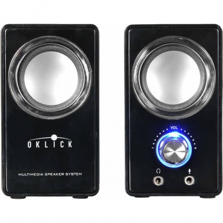 Колонки Oklick OK-116 2.0 черный 6Вт
Колонки Oklick OK-116 2.0 черный 6Вт