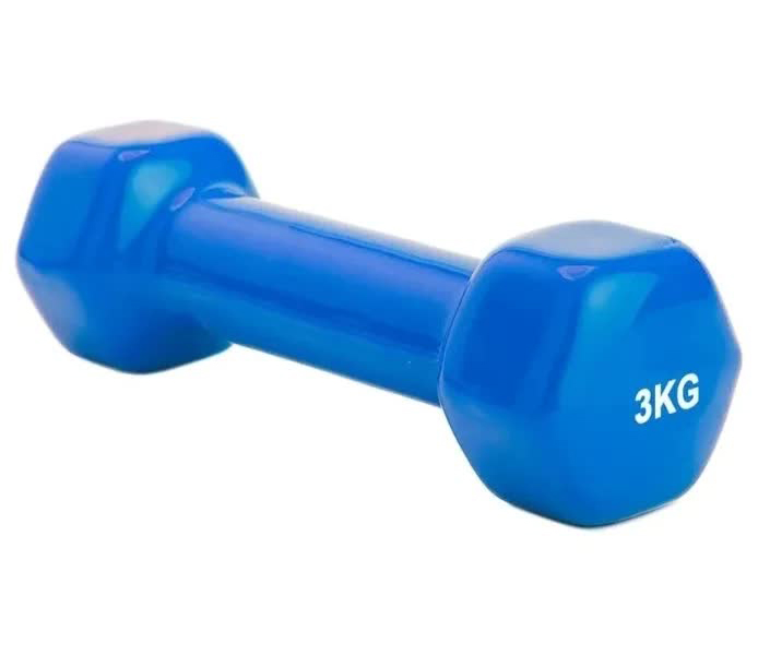 Гантель обрезиненная 3 кг, синяя (SF 0164)
Гантель обрезиненная 3 кг, синяя (SF 0164)