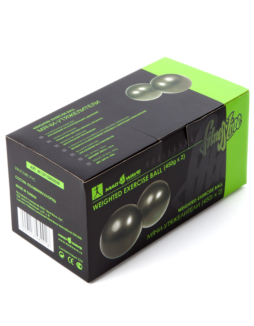 Утяжелители Mad Wave Exercise Ball Weighted Grey M1391 08 0 00W
Утяжелители Mad Wave Exercise Ball Weighted Grey M1391 08 0 00W