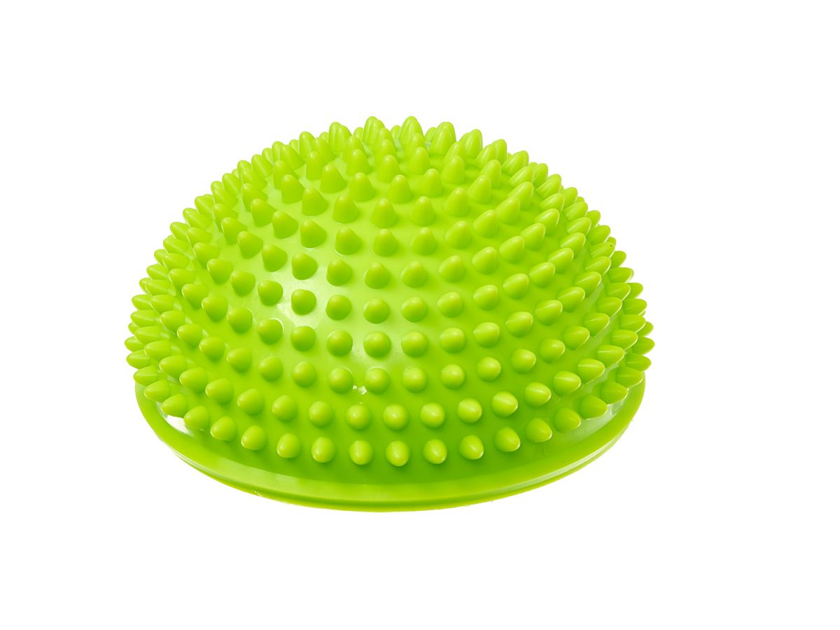 Полусфера балансировочная массажная, зеленая
Полусфера балансировочная массажная, зеленая