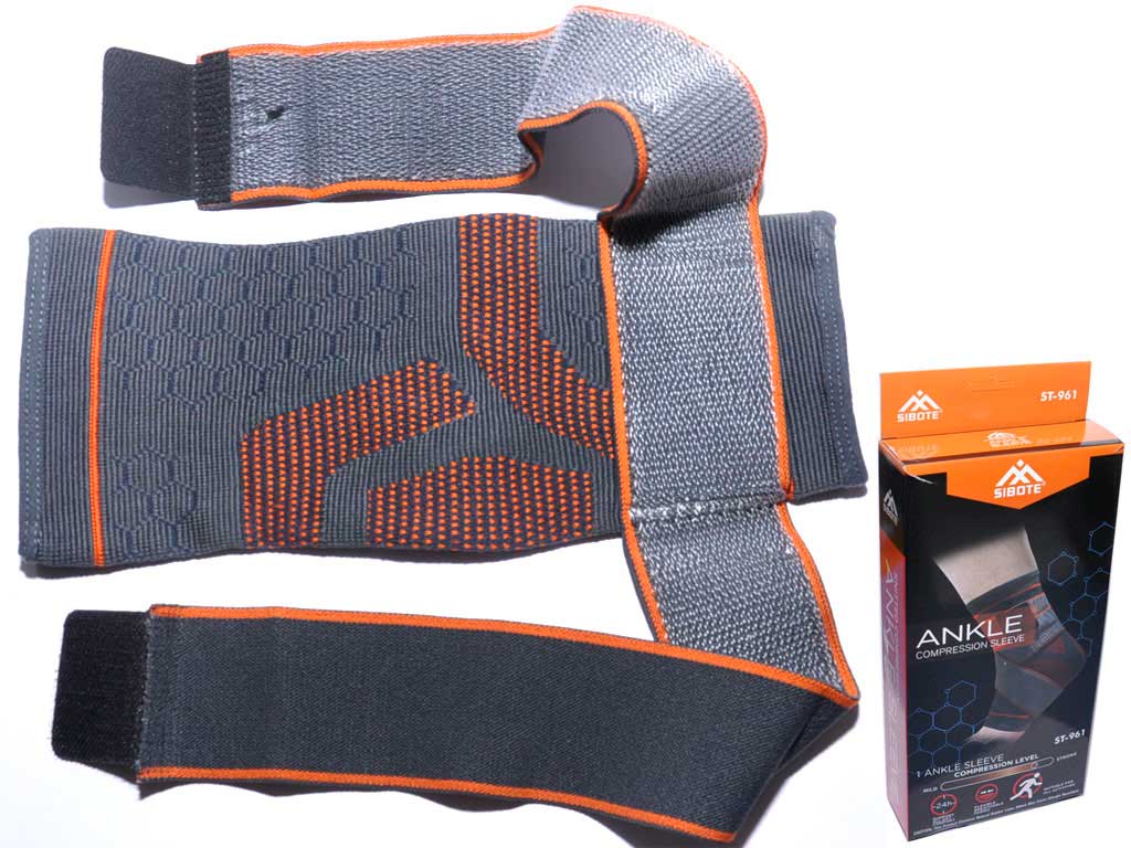Суппорт голеностопа эластичный с компрессионными лямками SIBOTE ST-961 S Серо-оранжевый
Суппорт голеностопа эластичный с компрессионными лямками SIBOTE ST-961 S Серо-оранжевый