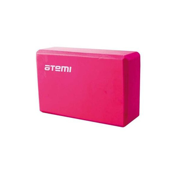 Блок для йоги Atemi, AYB01P, 225х145х75, розовый
Блок для йоги Atemi, AYB01P, 225х145х75, розовый