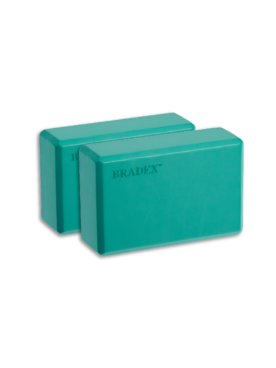 Блоки для йоги, Bradex SF 0613, бирюзовый, 2 шт
Блоки для йоги, Bradex SF 0613, бирюзовый, 2 шт