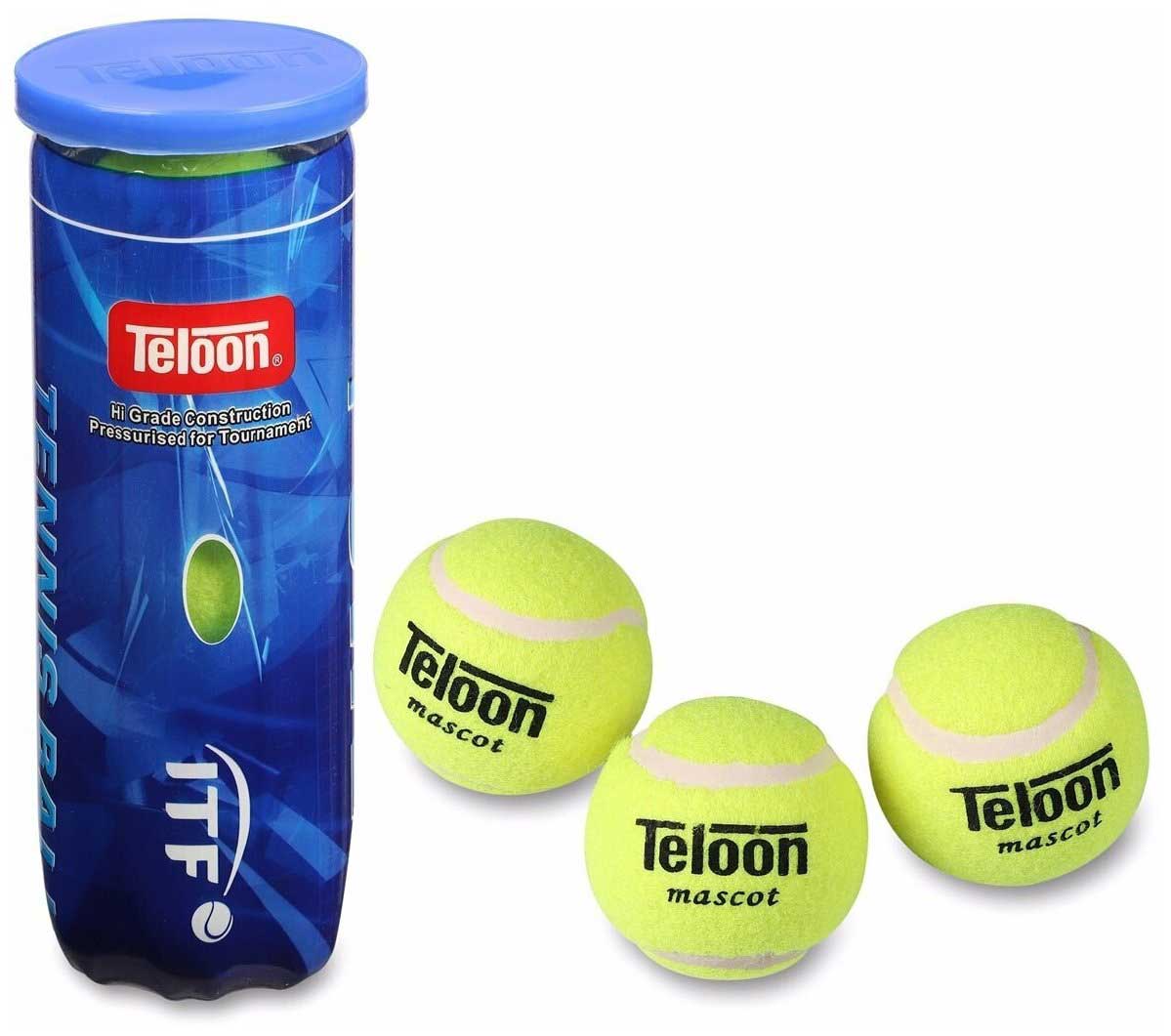 Мяч для большого тенниса TELOON (3 шт в тубе) тренировочный Класс В 616Т Р3 Желтый
Мяч для большого тенниса TELOON (3 шт в тубе) тренировочный Класс В 616Т Р3 Желтый