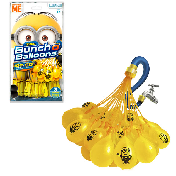 Игровой набор Bunch O Balloons Стартовый набор Миньоны: 100 шаров, пол.пакет Z5653
Игровой набор Bunch O Balloons Стартовый набор Миньоны: 100 шаров, пол.пакет Z5653