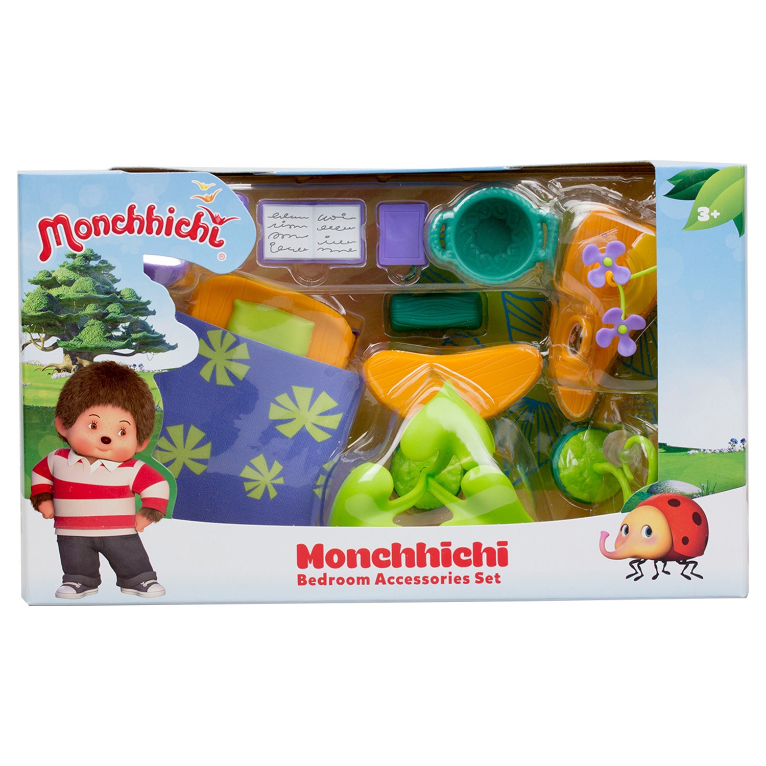 Набор аксессуаров Monchhichi для спальной комнаты (с фиолетовым ковром
Набор аксессуаров Monchhichi для спальной комнаты (с фиолетовым ковром