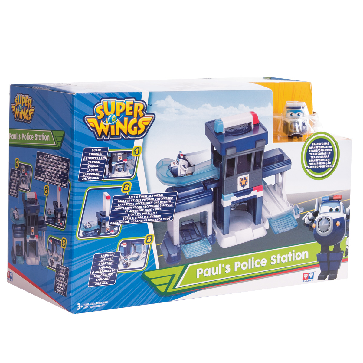Игровой набор Super Wings Полицейский пункт Пола. Трансформер ПОЛ (автоматическая трансформация
Игровой набор Super Wings Полицейский пункт Пола. Трансформер ПОЛ (автоматическая трансформация