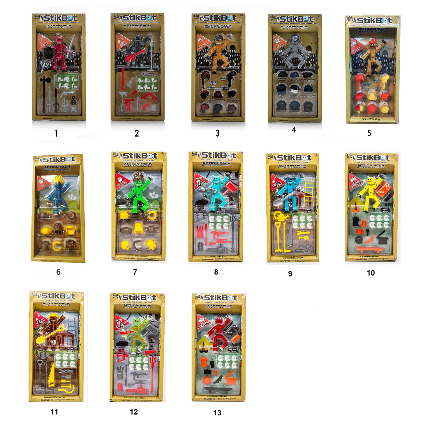 Игровой набор Stikbot TST620
Игровой набор Stikbot TST620