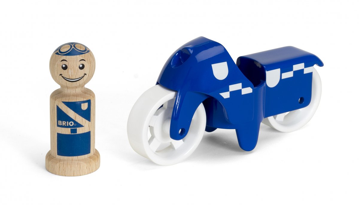 BRIO "Мой родной дом" Набор "Полицейский мотоцикл" (2 элемента) 12,5х4,2х8,7 см., кор. 15х14х10 см.
BRIO "Мой родной дом" Набор "Полицейский мотоцикл" (2 элемента) 12,5х4,2х8,7 см., кор. 15х14х10 см.