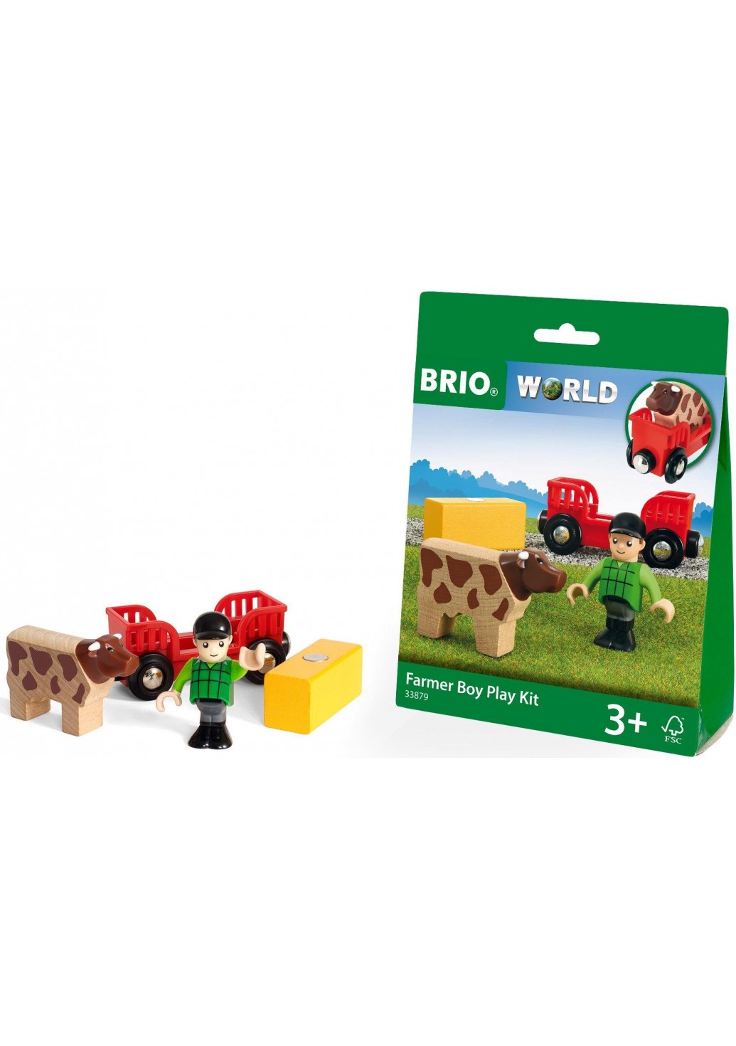 Игровой набор BRIO «Мальчик на ферме», 4 элемента
Игровой набор BRIO «Мальчик на ферме», 4 элемента