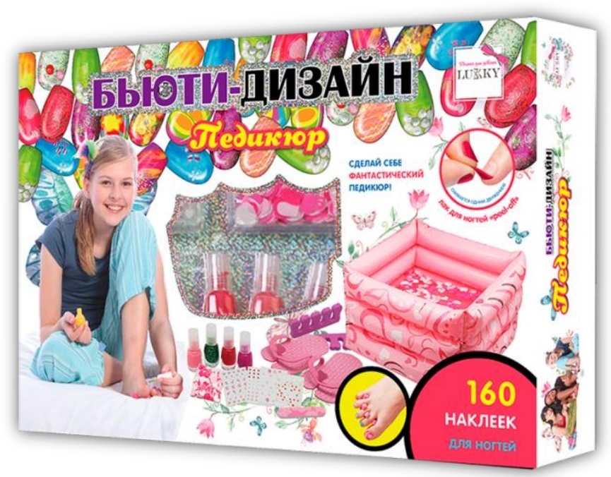 Набор LUKKY Бьюти-Дизайн "Педикюр"
Набор LUKKY Бьюти-Дизайн "Педикюр"