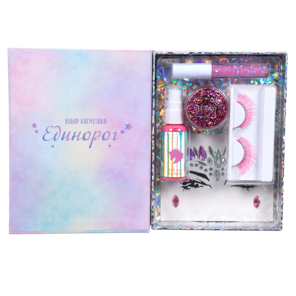 Набор косметики LUKKY для образа "Единорог"
Набор косметики LUKKY для образа "Единорог"