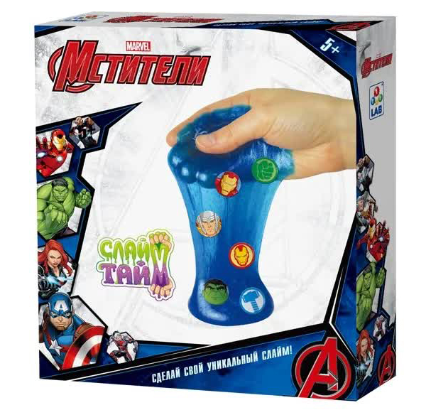 Слайм тайм Набор "Мстители".
Слайм тайм Набор "Мстители".