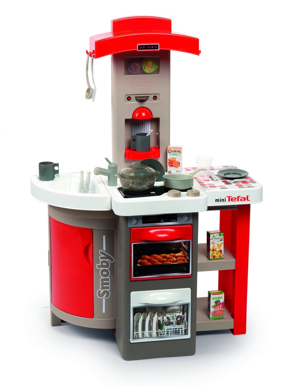 Игровой набор SMOBY 312203 кухня Tefal Opencook красная, 24 пр
Игровой набор SMOBY 312203 кухня Tefal Opencook красная, 24 пр