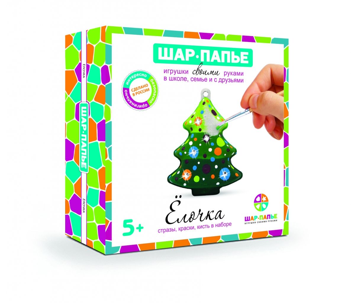Набор для творчества ШАР-ПАПЬЕ В02533 Елочка в коробке со стразами
Набор для творчества ШАР-ПАПЬЕ В02533 Елочка в коробке со стразами