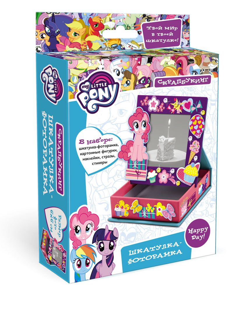 Набор для творчества ORIGAMI 4071 Шкатулка-фоторамка пони
Набор для творчества ORIGAMI 4071 Шкатулка-фоторамка пони