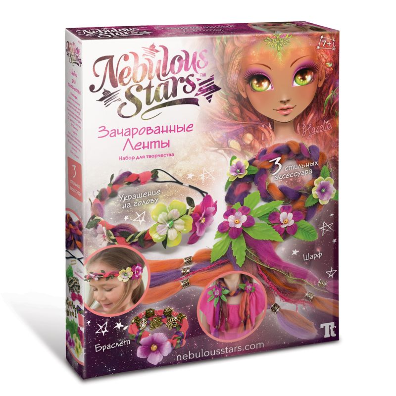 Набор NEBULOUS STARS 11114 для создания украшений. Зачарованные ленты
Набор NEBULOUS STARS 11114 для создания украшений. Зачарованные ленты