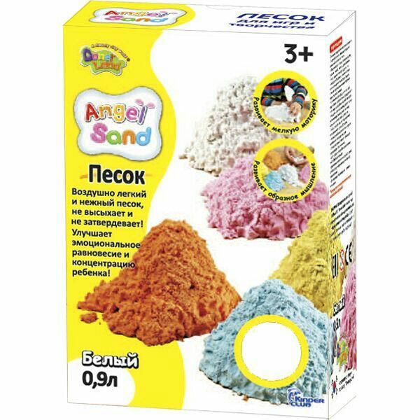 Набор для творчества ANGEL SAND MA07011 Белый 0,9 л
Набор для творчества ANGEL SAND MA07011 Белый 0,9 л