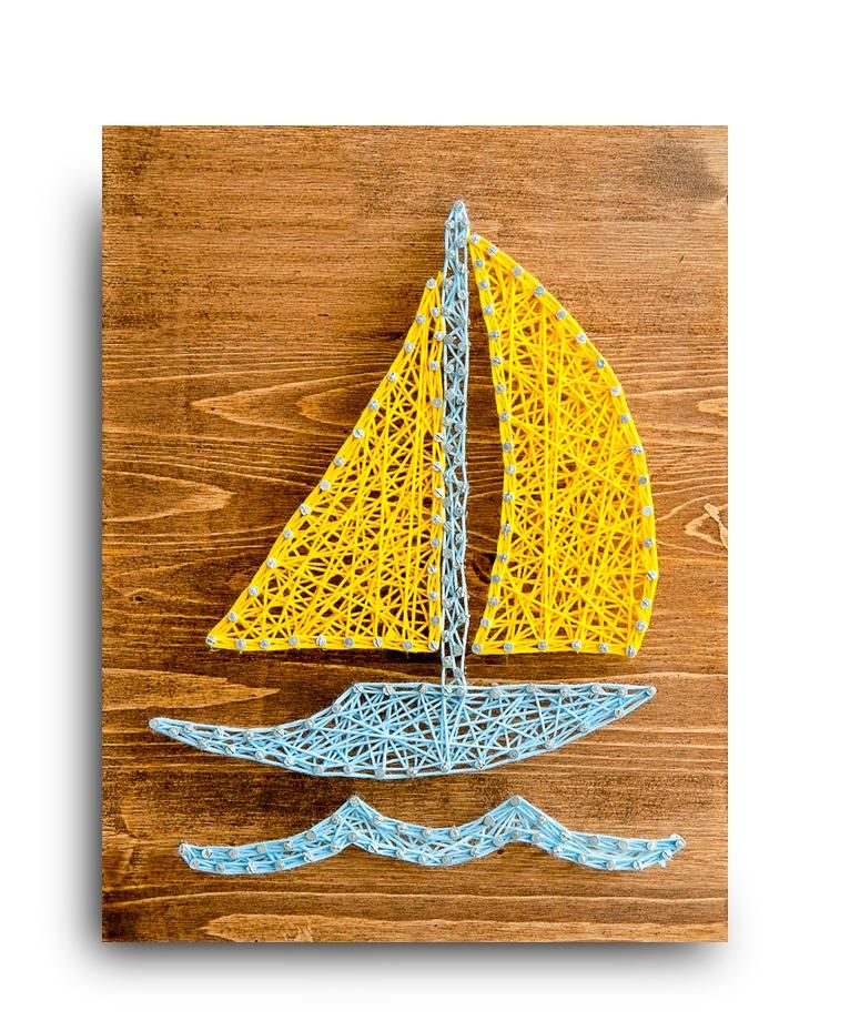 Стринг арт STRING ART LAB A4008 Кораблик
Стринг арт STRING ART LAB A4008 Кораблик