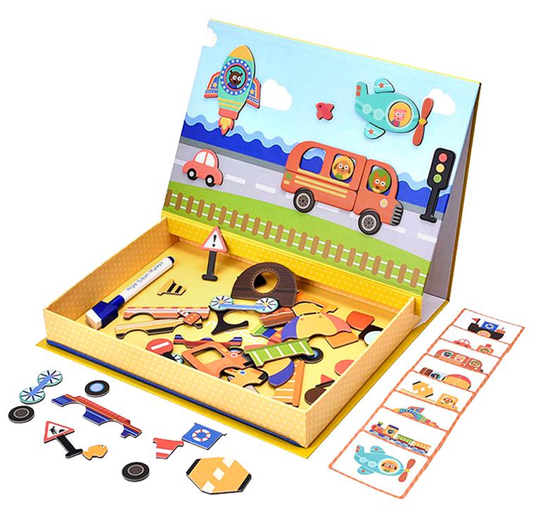 Магнитная игра MIEREDU ME034R Транспорт
Магнитная игра MIEREDU ME034R Транспорт