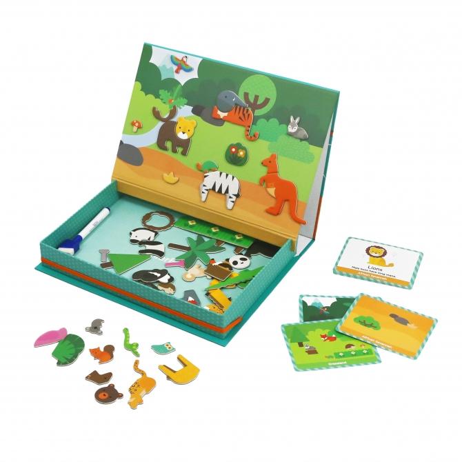 Магнитная игра MIEREDU ME036R Мир животных
Магнитная игра MIEREDU ME036R Мир животных