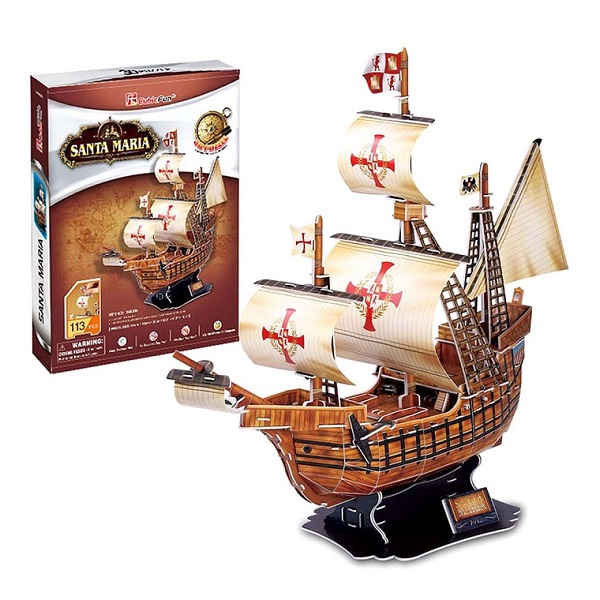 Игровой набор Корабль Санта Мария CubicFun T4008h
Игровой набор Корабль Санта Мария CubicFun T4008h