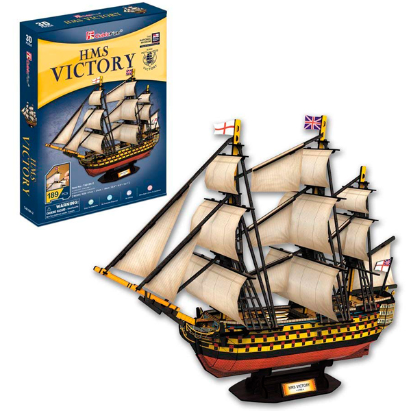 Игровой набор Корабль Виктория CubicFun T4019h
Игровой набор Корабль Виктория CubicFun T4019h