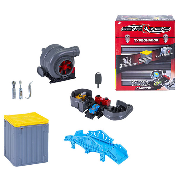 Игровой набор Gear Head c турбиной GH51742
Игровой набор Gear Head c турбиной GH51742