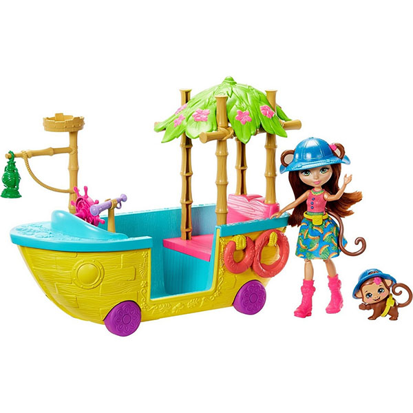 Набор игровойEnchantimals® Джунгли-лодка MATTEL GFN58
Набор игровойEnchantimals® Джунгли-лодка MATTEL GFN58