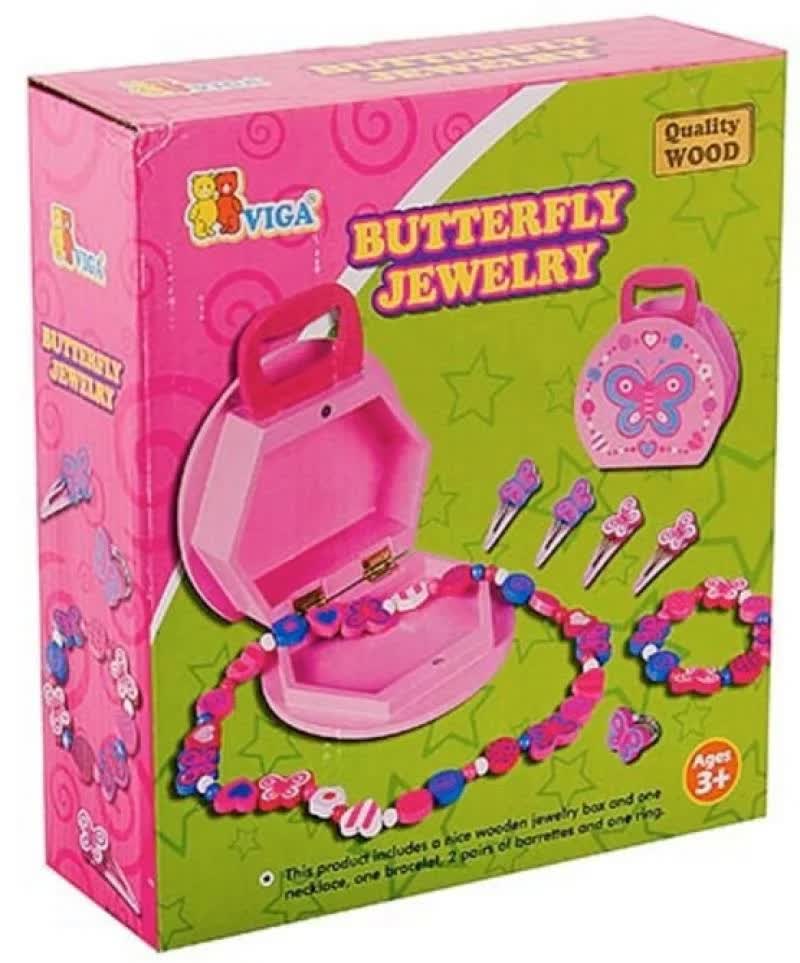 Набор для творчества "Бабочки"в чемодане бусы,браслет,кольцо,4 заколки VIGA 59694
Набор для творчества "Бабочки"в чемодане бусы,браслет,кольцо,4 заколки VIGA 59694