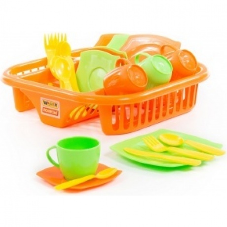 Набор детской посуды "Алиса" с сушилкой на 4 персоны 40725
Набор детской посуды "Алиса" с сушилкой на 4 персоны 40725