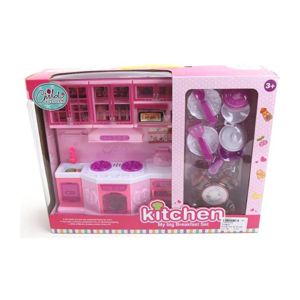 Набор Кухня "My big breakfast set" (свет,звук) в коробке подсветка конфорок,кухонный гарнитур,стол,стулья,посуда 400
Набор Кухня "My big breakfast set" (свет,звук) в коробке подсветка конфорок,кухонный гарнитур,стол,стулья,посуда 400