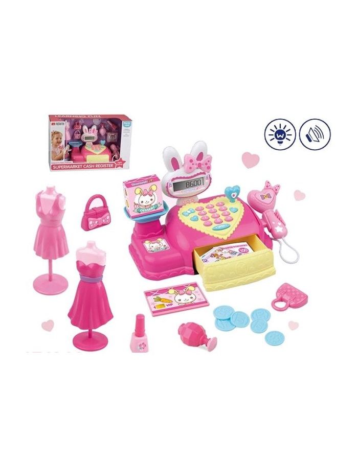 Игрушечная касса на бат.(свет,звук) в коробке 35523
Игрушечная касса на бат.(свет,звук) в коробке 35523