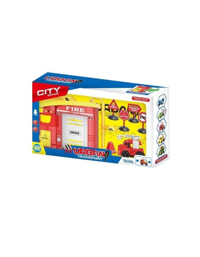 Набор "Пожарная часть" (свет,звук) в коробке открывающиеся ворота,4 знака,фишка,фрикционная машинка B94-2
Набор "Пожарная часть" (свет,звук) в коробке открывающиеся ворота,4 знака,фишка,фрикционная машинка B94-2