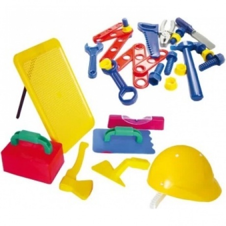 Игровой набор "Строитель" №3 (31 предмет) в сумке У753
Игровой набор "Строитель" №3 (31 предмет) в сумке У753