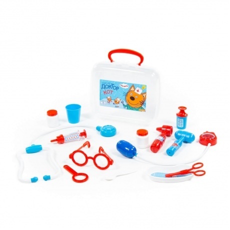 Набор "Доктор Кот" Три кота в чемоданчике 65346
Набор "Доктор Кот" Три кота в чемоданчике 65346