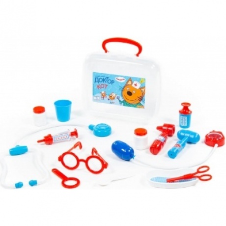Набор "Доктор Кот" Три кота в чемоданчике 65346
Набор "Доктор Кот" Три кота в чемоданчике 65346