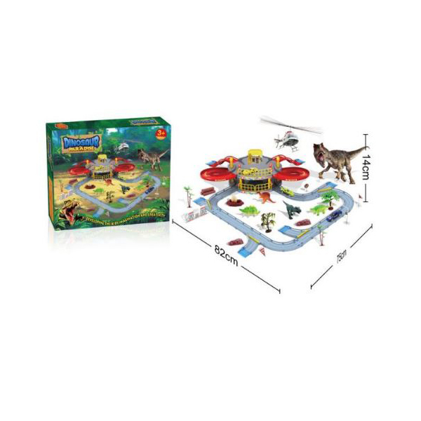 Набор Парковка Dinosaur paradise в коробке 2 динозавра,машинка,вертолет,гнездо,2 пальмы,знаки,3 бревна T320-A
Набор Парковка Dinosaur paradise в коробке 2 динозавра,машинка,вертолет,гнездо,2 пальмы,знаки,3 бревна T320-A