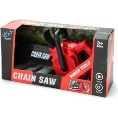 Пила CHAIN SAW на батарейках (звук)в коробке звук мотора, движение цепи KY1068-109
Пила CHAIN SAW на батарейках (звук)в коробке звук мотора, движение цепи KY1068-109