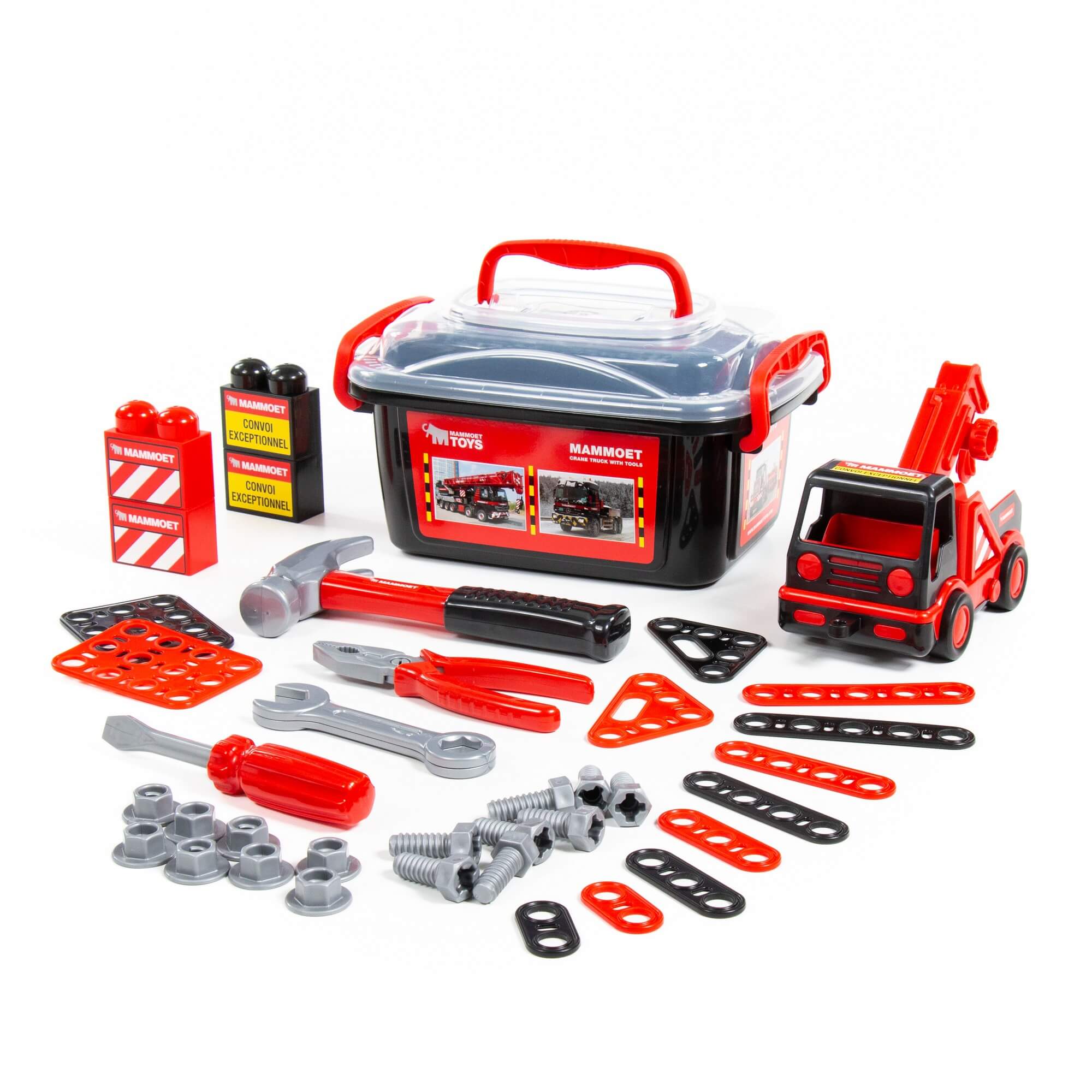Набор игровой MAMMOET, авто-эвакуат+констр.набор (36элем) в контейн 57136
Набор игровой MAMMOET, авто-эвакуат+констр.набор (36элем) в контейн 57136
