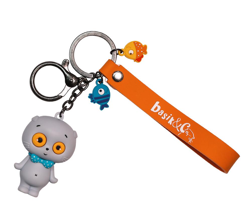 Брелок BUDI BASA АВВ-039 Басик с подвесом, рыбки
Брелок BUDI BASA АВВ-039 Басик с подвесом, рыбки