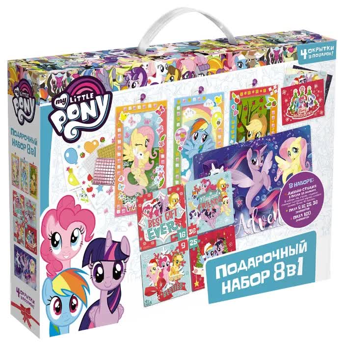 Набор ORIGAMI 5173 подарочный. Пони, приключения 8в1
Набор ORIGAMI 5173 подарочный. Пони, приключения 8в1