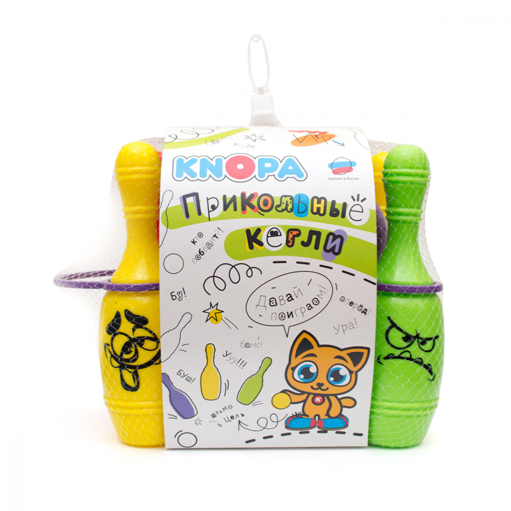 Игровой набор KNOPA 82026 Прикольные кегли малые
Игровой набор KNOPA 82026 Прикольные кегли малые