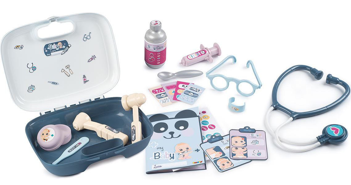 Игровой набор SMOBY 240301 доктора в чемоданчике
Игровой набор SMOBY 240301 доктора в чемоданчике