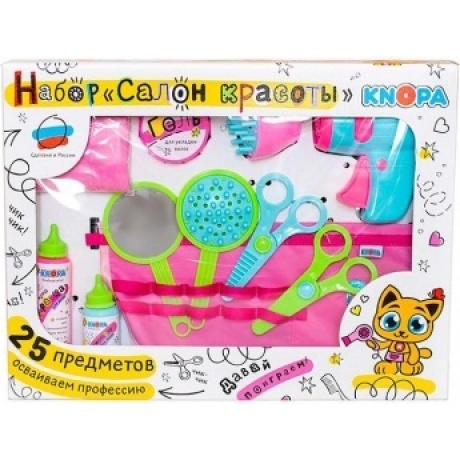 Игровой набор KNOPA 87069 Салон красоты
Игровой набор KNOPA 87069 Салон красоты