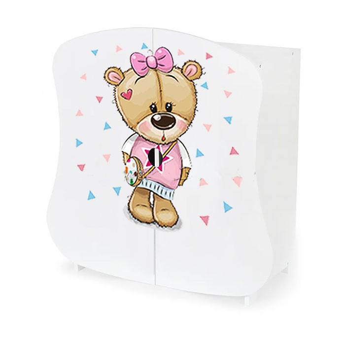 Шкаф "Кокетка" серия "Мишутки" МШ04К
Шкаф "Кокетка" серия "Мишутки" МШ04К