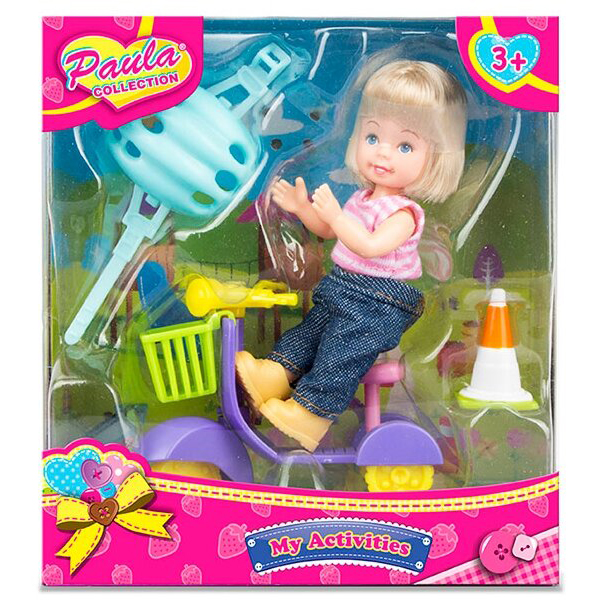 Игровой набор "Paula. На мопеде
Игровой набор "Paula. На мопеде