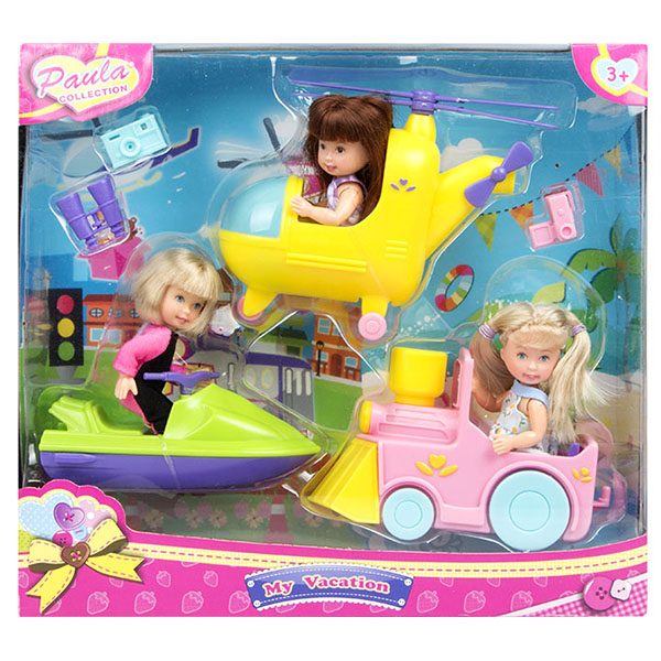 Игровой набор "Paula. Транспорт"
Игровой набор "Paula. Транспорт"