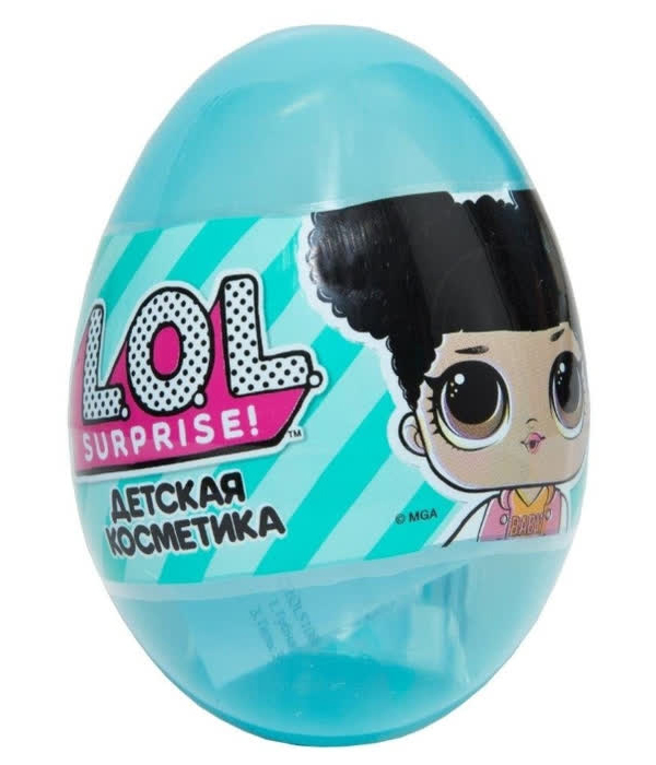 LOL Детская декоративная косметика в яйце средн. (дисплей)
LOL Детская декоративная косметика в яйце средн. (дисплей)