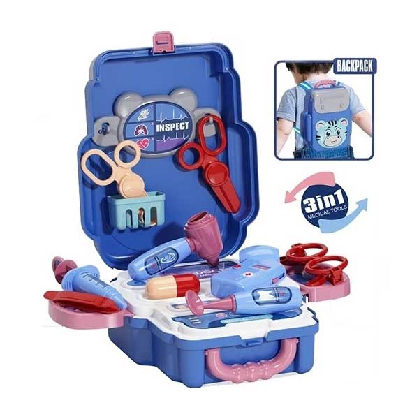 Набор Доктор (17 дет) MEDICAL TOOLS в рюкзаке
Набор Доктор (17 дет) MEDICAL TOOLS в рюкзаке